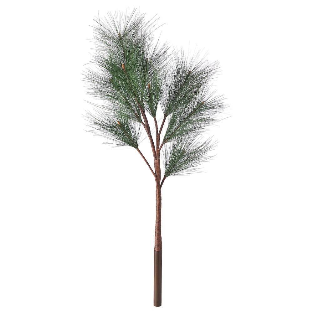 Искусственная ветка с подсветкой, с батарейным питанием, для дома/улицы зеленый, 95 см IKEA ВИНТЕРФЕСТ 804.368.47 - фото 1