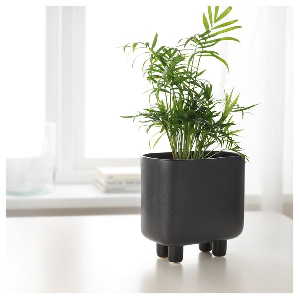 Миска СЬЕЛЬВСТЭНДИГ, черный (22 см) - схема-чертеж с размерами