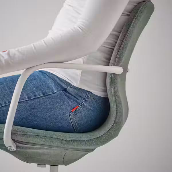 LÅNGFJÄLL Рабочий стул с подлокотниками - фото 3