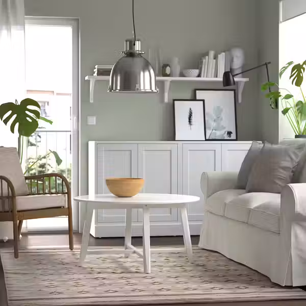 VÄGNÄT ВЭГНЭТ Ковер, безворсовый - белый с оттенком серый/ручная работа 170x240 см - фото 5