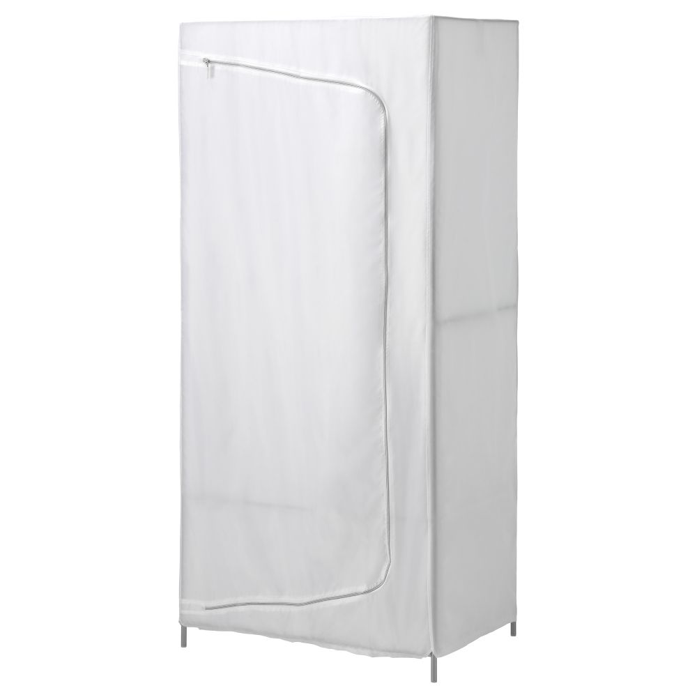 Гардероб БРЕЙМ, белый (80x55x180 см) - фото 1