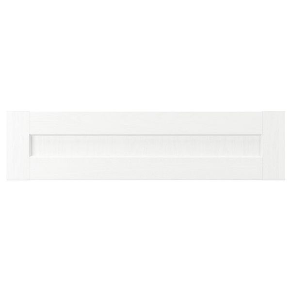 ENKÖPING Фронтальная панель ящика - белый под дерево 80x20 см - фото 1