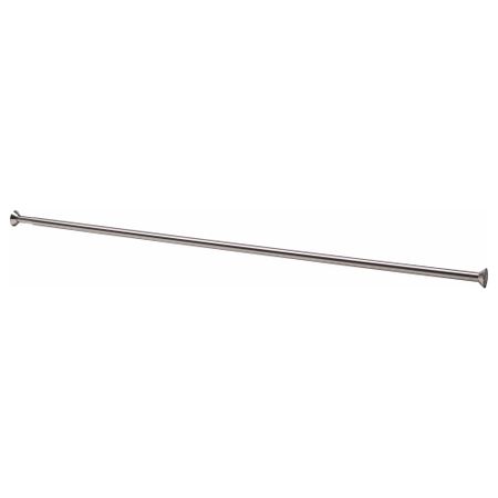 Штанга для шторы в ванную СЭВЕРН, нержавеющ сталь