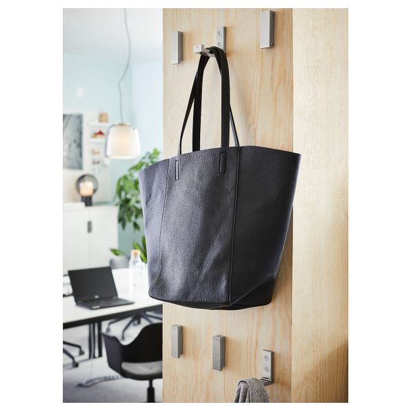 Складывающийся крючок, алюминий 8 см IKEA BJÄRNUM БЬЕРНУМ 603.794.52 - схема-чертеж с размерами