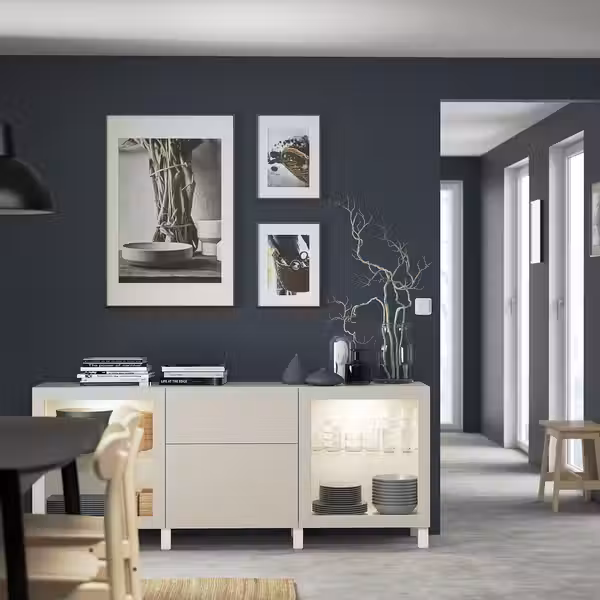 BESTÅ Комбинация для хранения с ящиками - фото 3