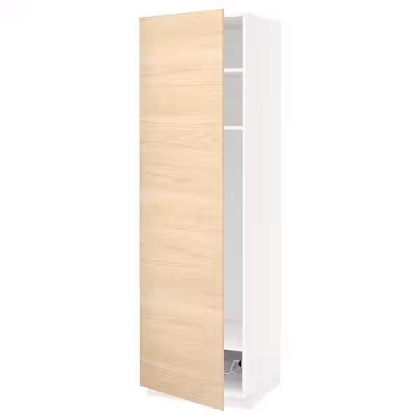 METOD Выс шкаф с полками/проволоч корзин - фото 1