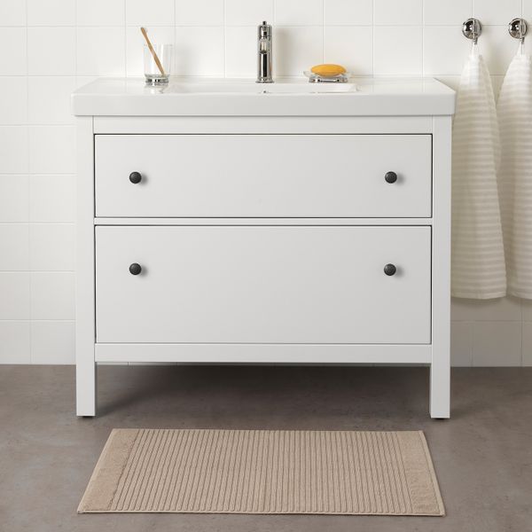 Коврик для ванной, бежевый 50x80 см IKEA ALSTERN АЛЬСТЕРН 704.492.42 - фото 2