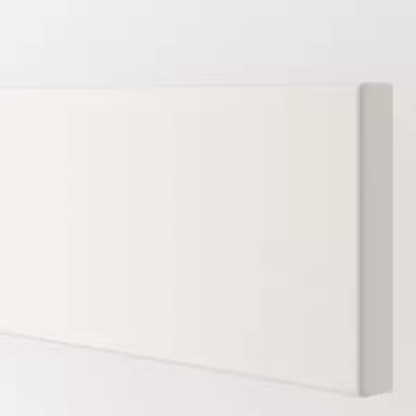 VEDDINGE Фронтальная панель ящика - белый 60x10 см - схема-чертеж с размерами