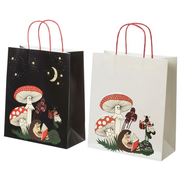 Подарочный пакет ВИНТЕР 2018, гриб (27x32 см) - фото 1