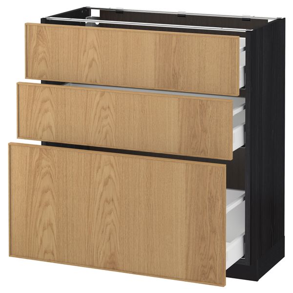 IKEA, вид спереди - схема-чертеж с размерами