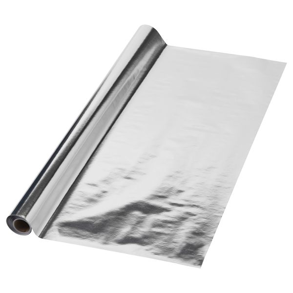 Рулон оберточной бумаги ВИНТЕР 2018, серебристый (4x0.7 м) - фото 1