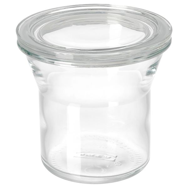 Банка с крышкой, стекло 1.0 л IKEA IKEA 365+ ИКЕА/365+ 792.767.98 - фото 1