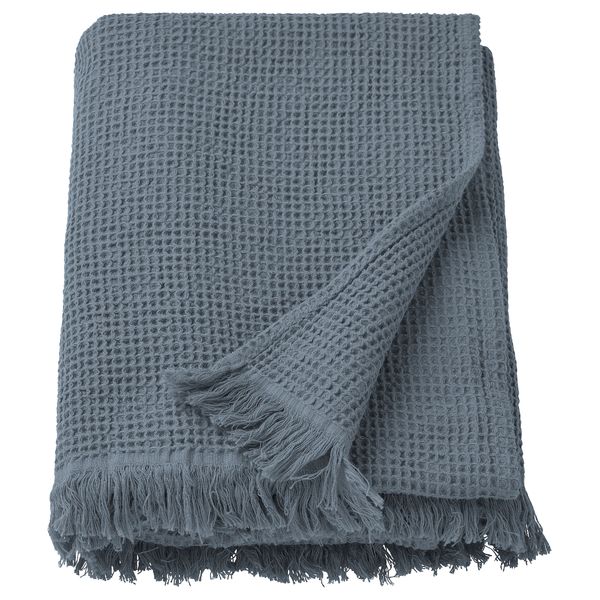 Простыня банная, 100x150 см, темно-синий IKEA VALLASÅN 205.313.81 - фото 1