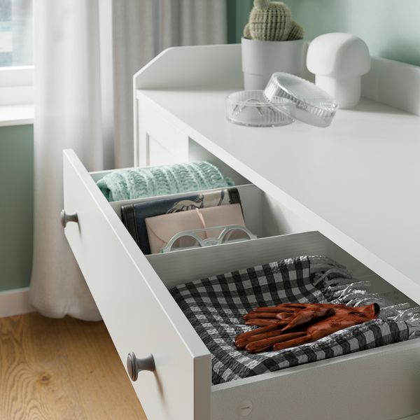 Сервант, белый 140x84 см IKEA HAUGA ХАУГА 804.072.94 - фото 15