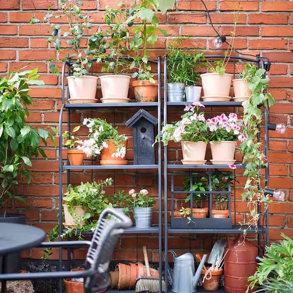 LÄCKÖ Садовое кресло - темно-серый - фото 3