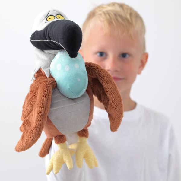 Кукла перчаточная, орел IKEA ЛАТТО 503.624.90 - схема-чертеж с размерами