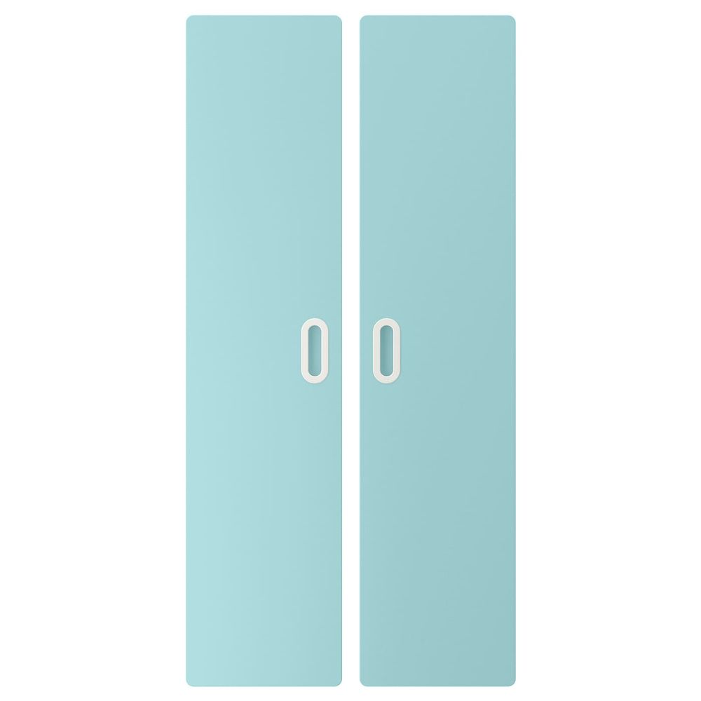 Дверь, голубой 60x128 см 2 шт IKEA FRITIDS ФРИТИДС 403.867.50 - фото 1