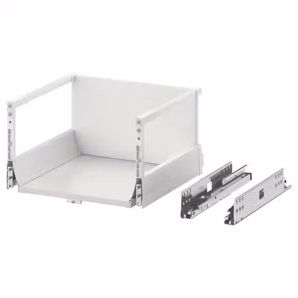 MAXIMERA Ящик, высокий - белый 40x37 см - фото 1