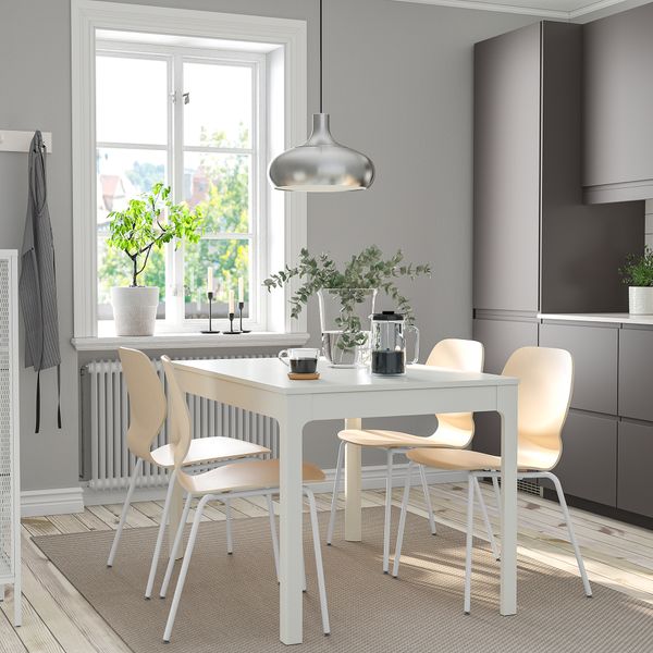 Стол и 4 стула, 120, 180x80 cm IKEA SIGTRYGG ТРЮГГ, EKEDALEN ЛЕН ЭКЕДАЛЕН 994.816.27 - схема-чертеж с размерами