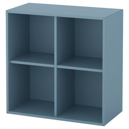 Навесной модуль с 4 отделениями ЭКЕТ, голубой (70x35x70 см)