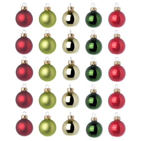 Украшение, шар, стекло разные цвета 3.5 см IKEA VINTER 2021 ВИНТЕР 2021 304.984.75