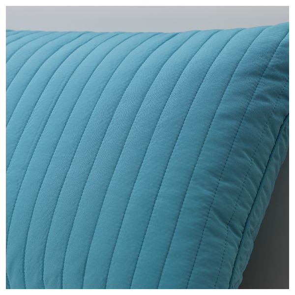 Чехол на подушку КАРИТ, бирюзовый (40x65 см) - схема-чертеж с размерами