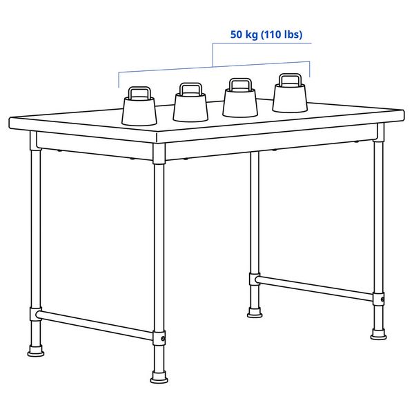 KULLABERG Письменный стол - сосна 110x70 см - фото 4
