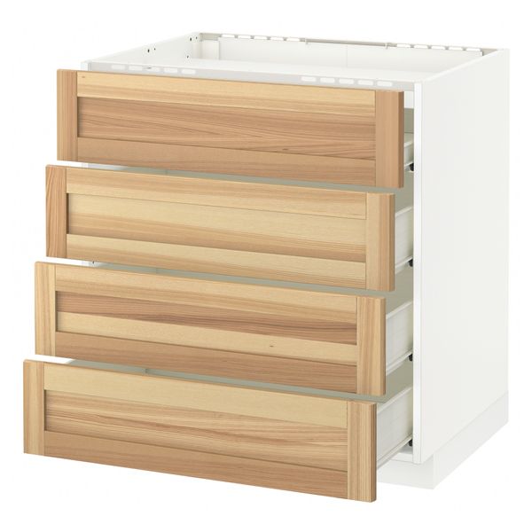 IKEA, вид спереди - схема-чертеж с размерами