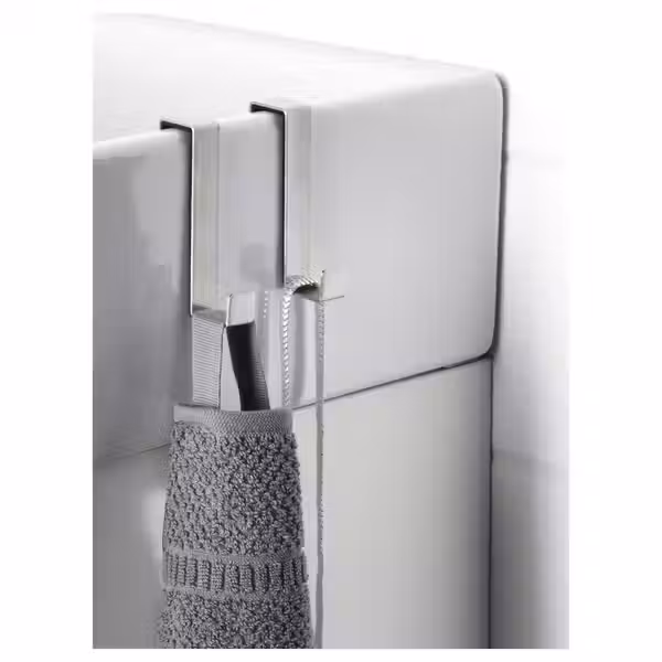 LILLÅNGEN Дверная вешалка - нержавеющ сталь - схема-чертеж с размерами