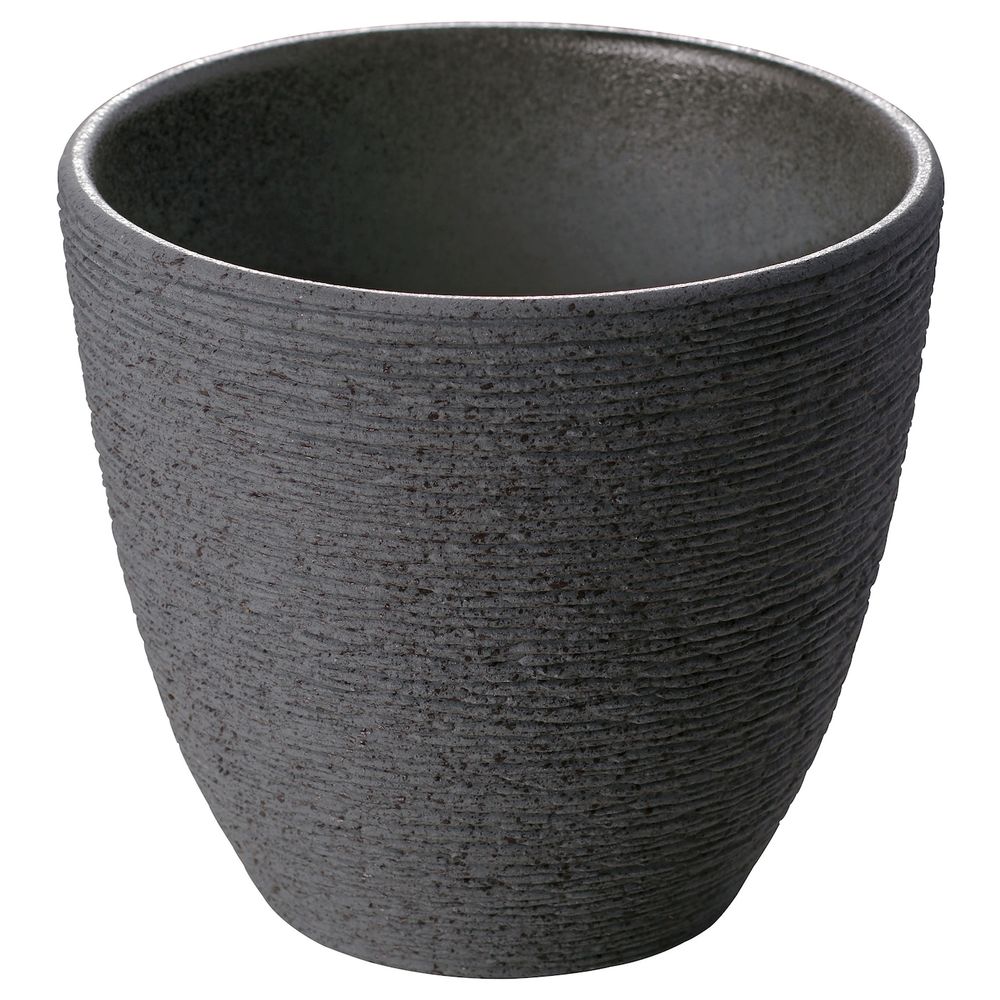 Горшок цветочный, серый 12 см IKEA СКАКИГ 704.313.55 - фото 1