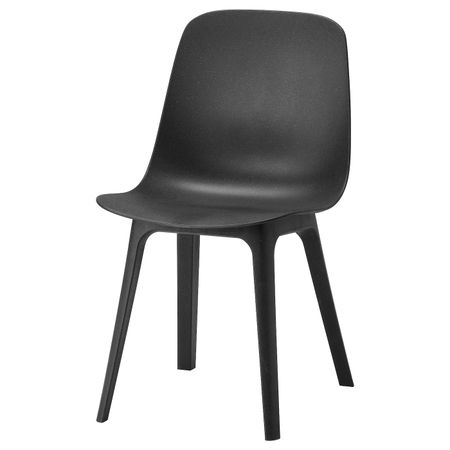 Стул, антрацит IKEA ODGER ОДГЕР 004.573.15