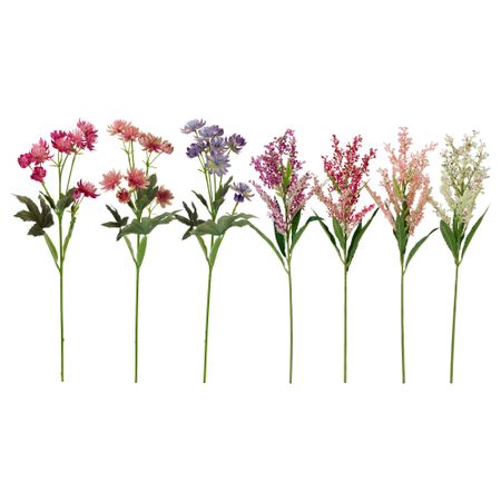 Цветок искусственный СМИККА, различные растения (47 см)