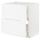 Напольный шкаф под мойку + 2 фасада, 2 ящик, 80x60 cm IKEA METOD МЕТОД, MAXIMERA МАКСИМЕРА 594.734.03