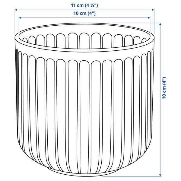 IKEA, дополнительный ракурс - схема-чертеж с размерами