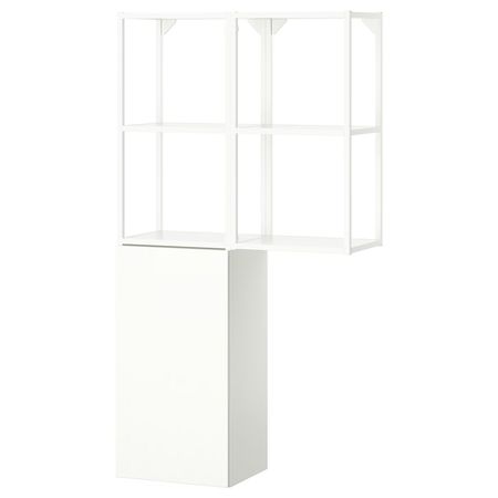 ENHET Комбинация д/хранения - белый 80x32x150 см