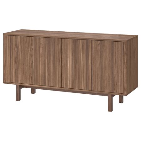 Сервант, шпон грецкого ореха 160x81 см IKEA STOCKHOLM СТОКГОЛЬМ 303.854.59