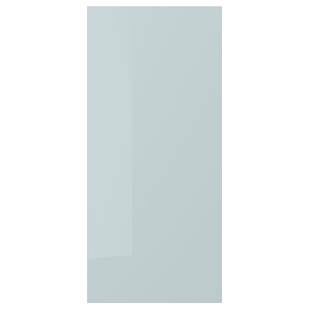 Накладная панель, 39x86 см, глянцевый серо-синий светлый IKEA KSTALLARP СТАЛЛАРП КАЛЛАРП 405.201.31 - фото 1
