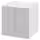 SMÅSTAD / PLATSA Шкаф - белый серый/с 1 полкой 60x57x63 см