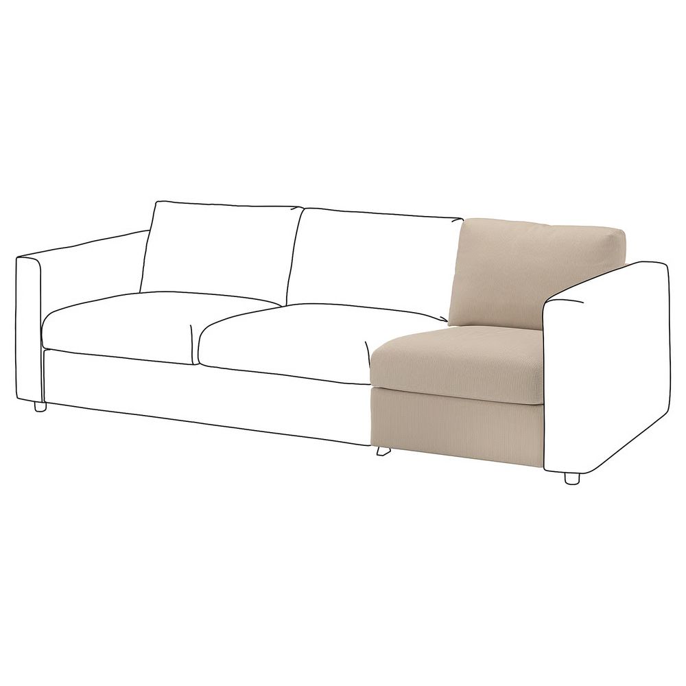 IKEA, вид спереди - схема-чертеж с размерами