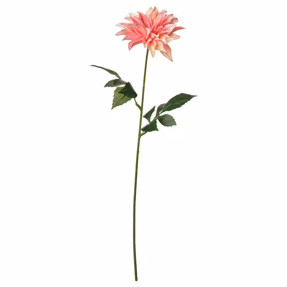 SMYCKA Цветок искусственный - д/дома/улицы Георгин/розовый 65 см - фото 1