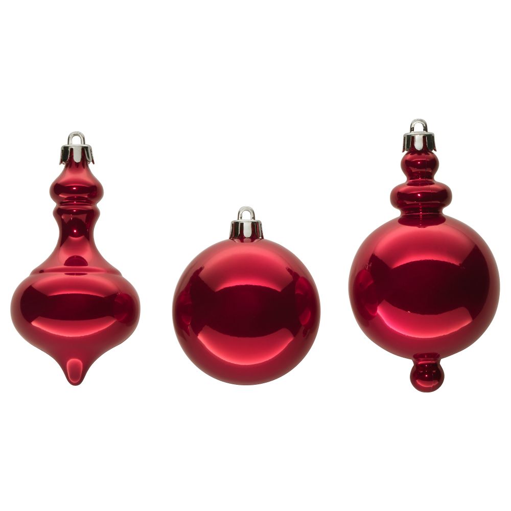 Подвесные украшения, 3 предмета ВИНТЕР 2017, красный - фото 1