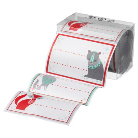 Наклейки ВИНТЕР 2017, с рисунком