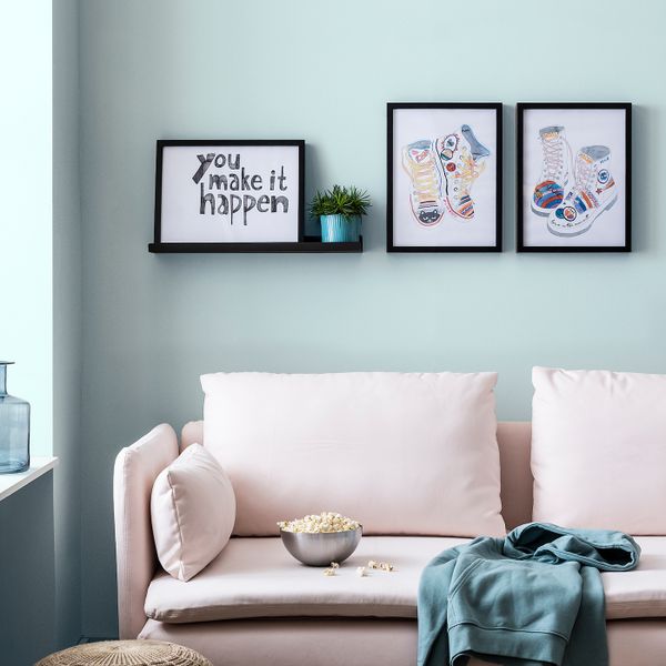 Постер, Make it happen, 30x40 см IKEA БИЛЬД 104.481.94 - схема-чертеж с размерами