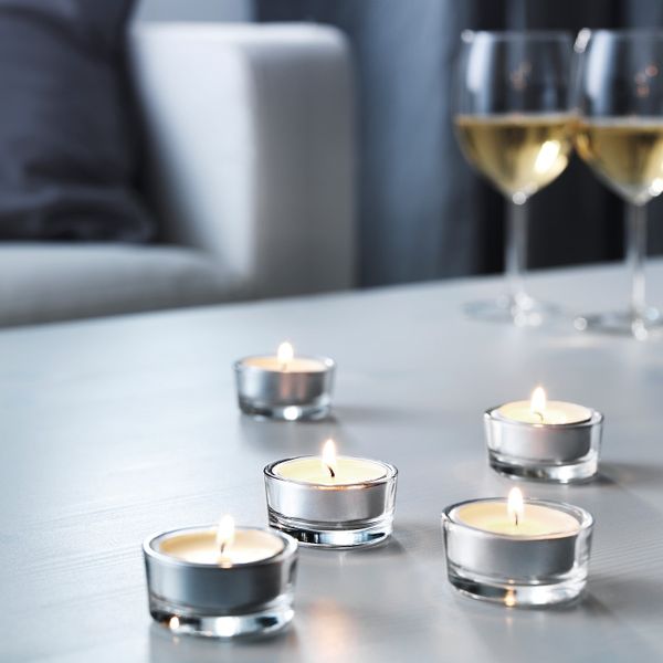 Неароматическая греющая свеча, 6 ч IKEA ГЛИММА 303.806.97 - фото 4