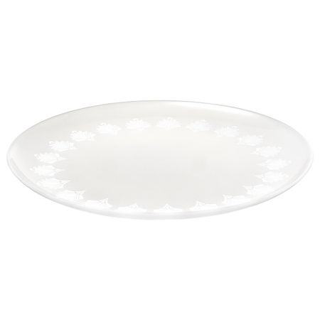 Тарелка десертная, матовое стекло 21 см IKEA INBJUDEN ИНБЬЮДЕН 004.913.00