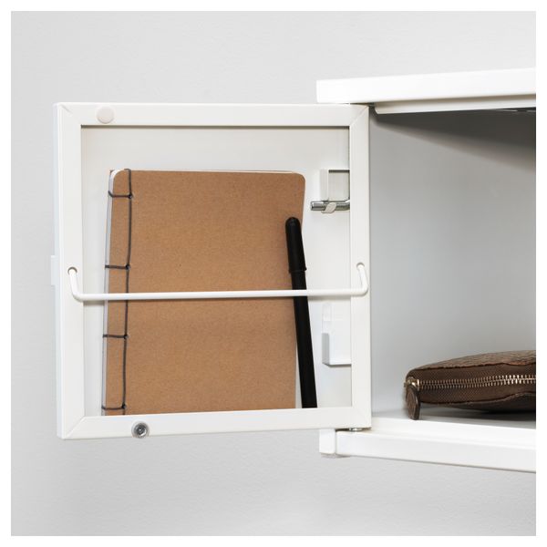 Комбинация для хранения ЛИКСГУЛЬТ, белый, белый (25x50 см) - схема-чертеж с размерами