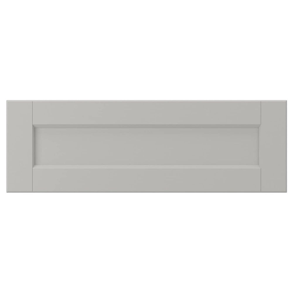 Фронтальная панель ящика, светло-серый 60x20 см IKEA LERHYTTAN ЛЕРХЮТТАН 404.615.70 - фото 1