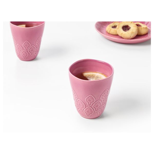 Кружка СОММАР 2017, розовый (24 сл) - схема-чертеж с размерами