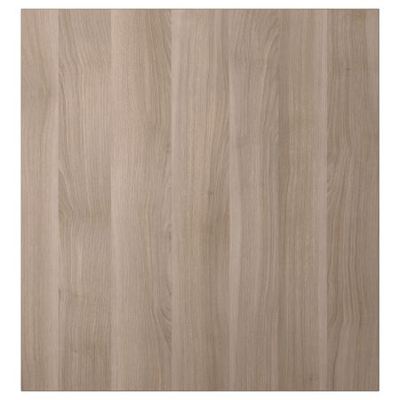 Дверь ЛАППВИКЕН, серая морилка п/грецкий орех (60x64 см)