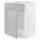 METOD Шкаф под мойку/дверь/фасад - белый/Havstorp светло-серый 60x60 см